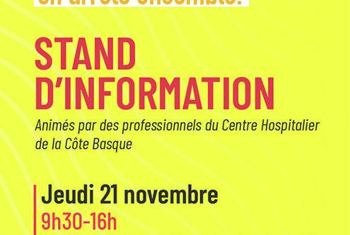 Moi(s) sans Tabac : information et aide au sevrage tabagique Saint Palais 21 novembre